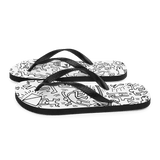 Panel Pattern, Street Art Flip-Flops by Art-O-Rama Shop - Vysn