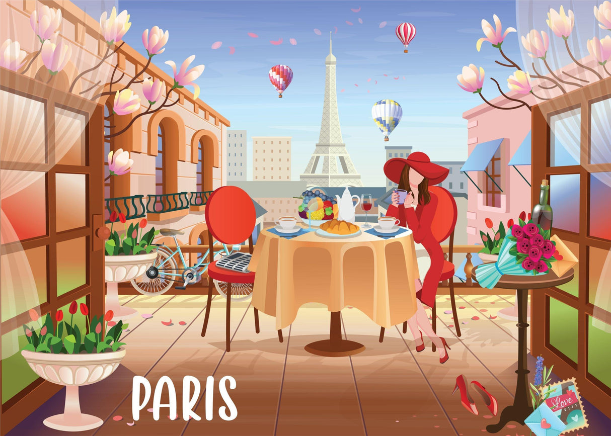 Paris Love Jigsaw Puzzles 1000 Piece by Brain Tree Games - Jigsaw Puzzles - Vysn