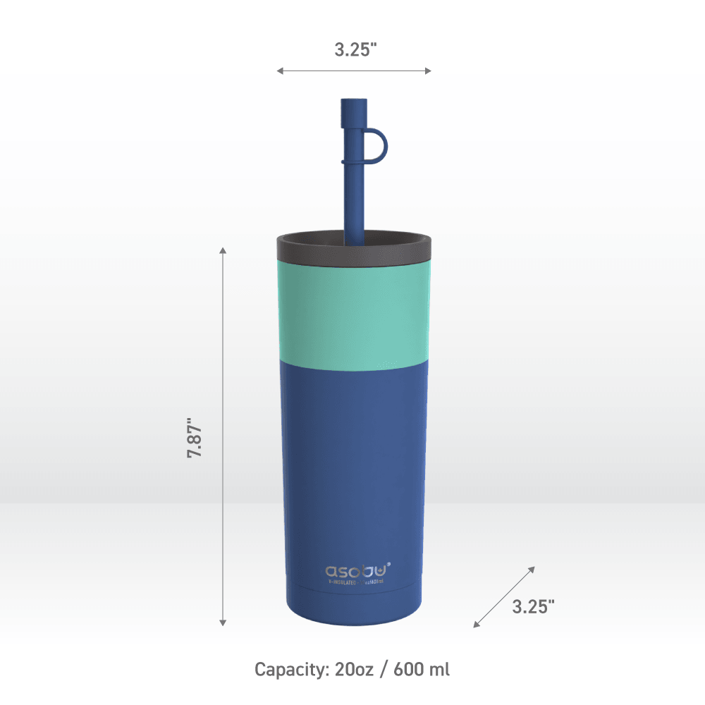 Pastel Blue Super Sippy Tumbler by ASOBU® - Vysn