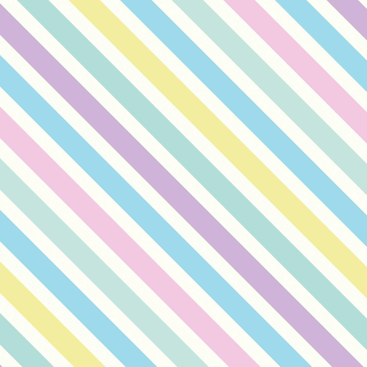 Pastel Stripe Baby Gift Wrap by Present Paper - Vysn