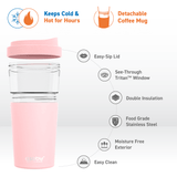 Pink Vista Tumbler by ASOBU® - Vysn