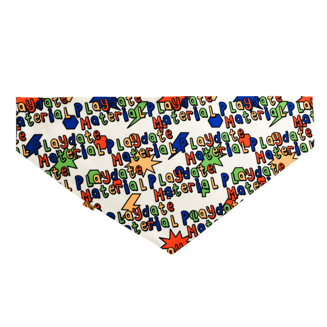 Playdate Material Bandana by Dope Dog Co - Vysn