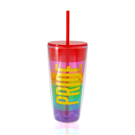 Pride LGBTQ Travel Tumbler | 22 oz | Double-Wall Acrylic by The Bullish Store - Vysn