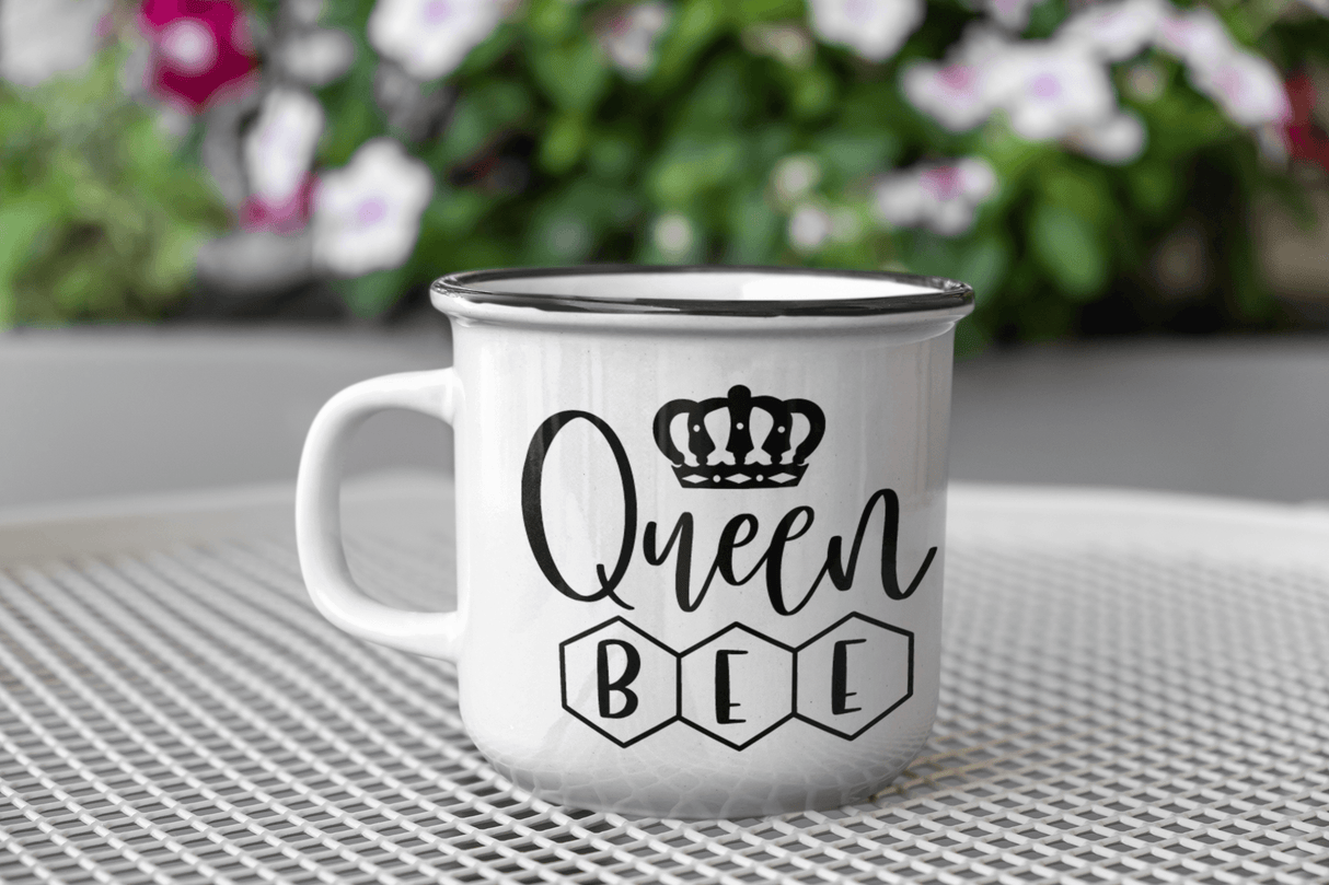 Queen Bee Bumble Bee Mug by WinsterCreations™ Official Store - Vysn