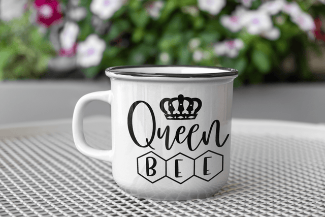 Queen Bee Bumble Bee Mug by WinsterCreations™ Official Store - Vysn