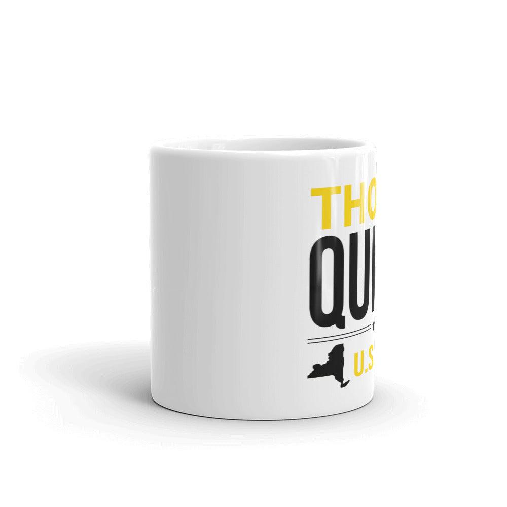 Quiter for US Senate White glossy mug by Proud Libertarian - Vysn