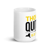 Quiter for US Senate White glossy mug by Proud Libertarian - Vysn