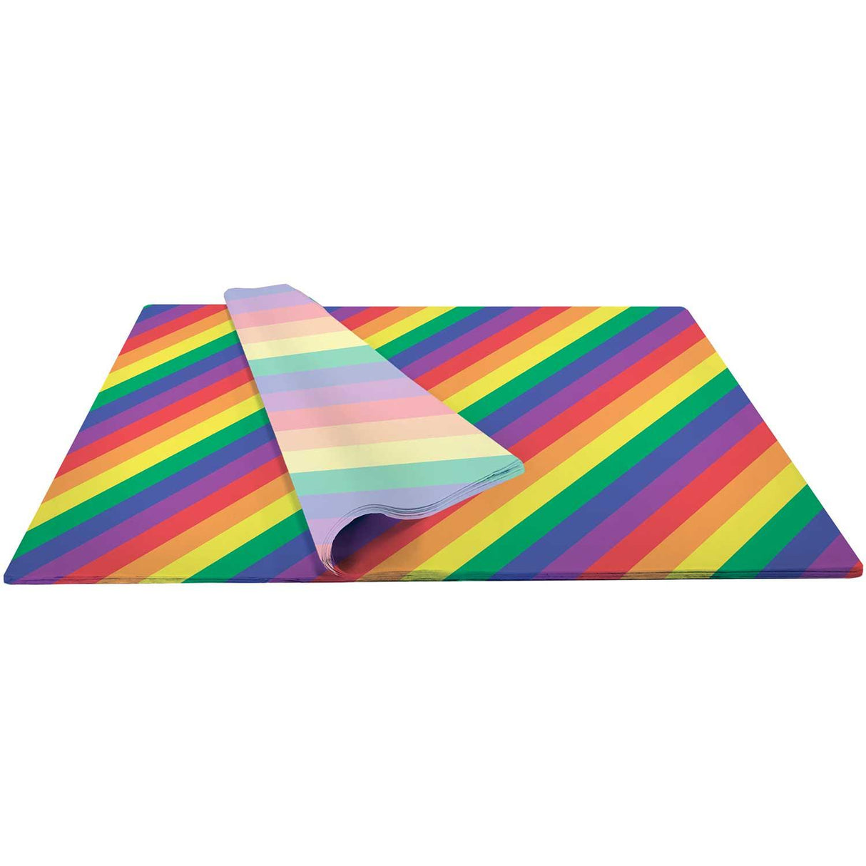 Rainbow Stripe 20" x 30" Gift Tissue Paper by Present Paper - Vysn