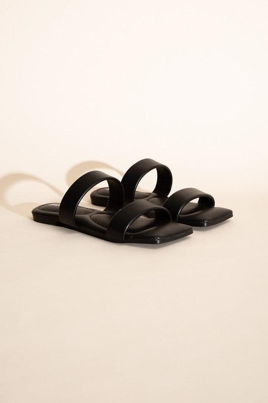 Ramsey-S Double Strap Slides by Blak Wardrob - Vysn