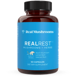 RealRest - Reishi, Valerian and Lemon Balm by Real Mushrooms - Vysn