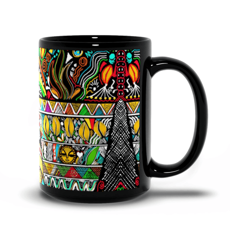 Sacred African Black Culture Coffee Mug by KoultureKanvas - Vysn