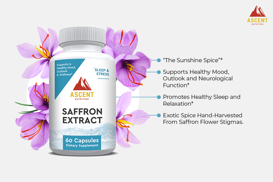 Saffron Extract by Ascent Nutrition - Vysn