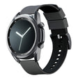 Samsung Galaxy Watch3 | Elite Silicone | Smoke Grey Top / Black Bottom by Barton Watch Bands - Vysn