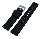 Samsung Galaxy Watch3 | Silicone | Black by Barton Watch Bands - Vysn