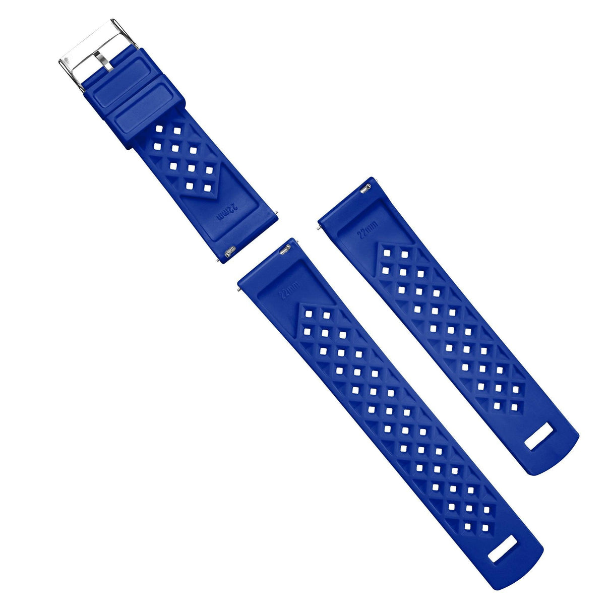 Samsung Galaxy Watch3 | Tropical-Style 2.0 | Royal Blue Blue by Barton Watch Bands - Vysn