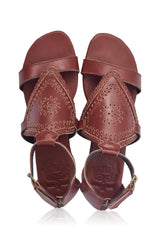 Savannah Leather Sandals by ELF - Vysn