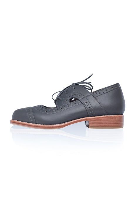 Scandinavia Leather Oxfords by ELF - Vysn