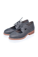 Scandinavia Leather Oxfords by ELF - Vysn