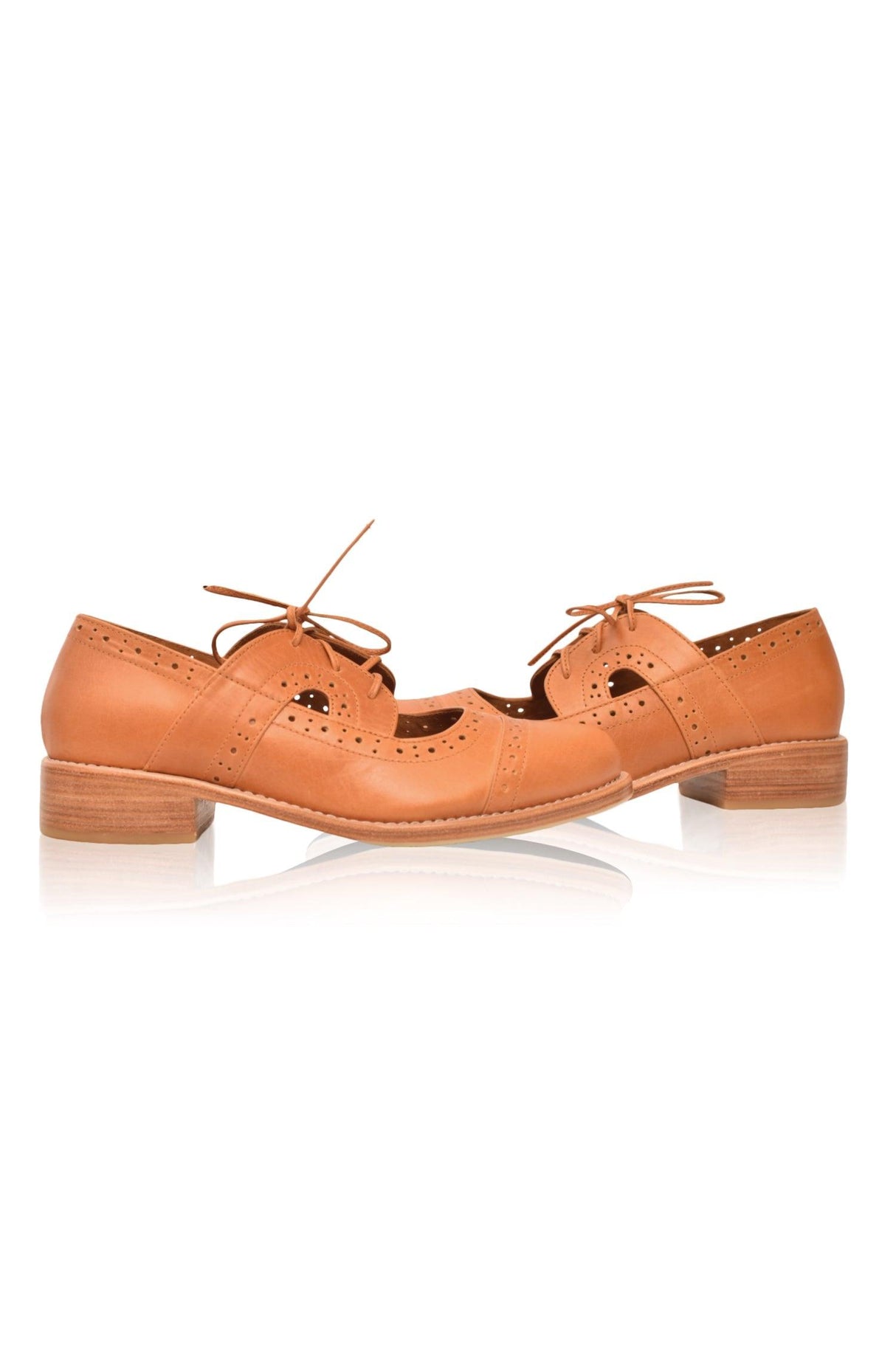 Scandinavia Leather Oxfords by ELF - Vysn