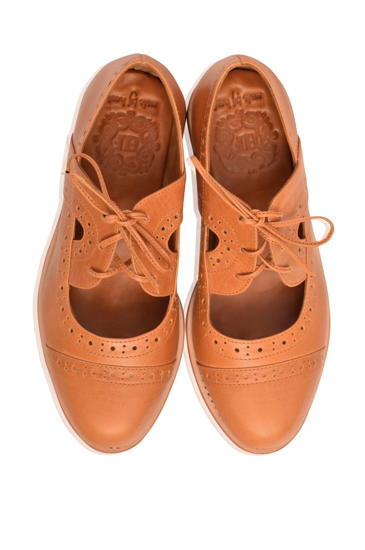 Scandinavia Leather Oxfords by ELF - Vysn