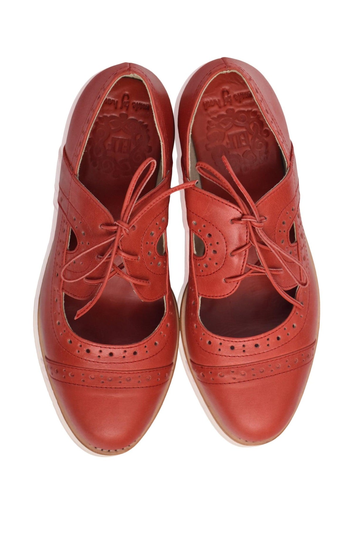 Scandinavia Leather Oxfords by ELF - Vysn