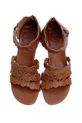 Seaside Leather Sandals by ELF - Vysn