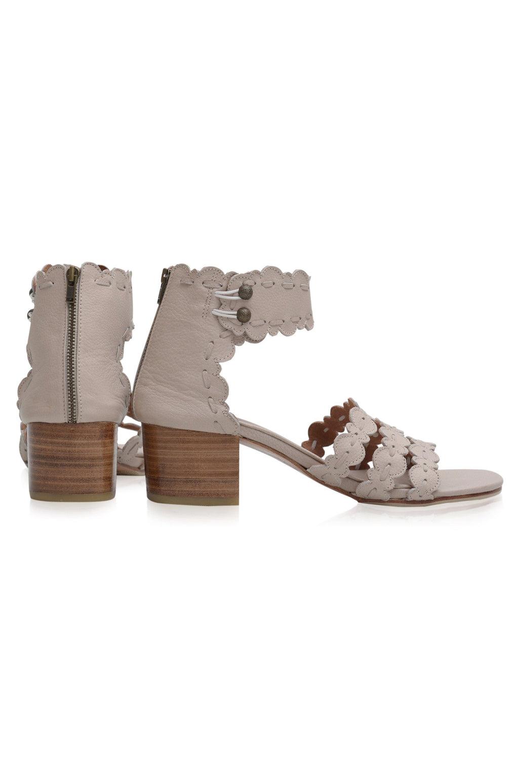 Seaside Leather Sandals by ELF - Vysn