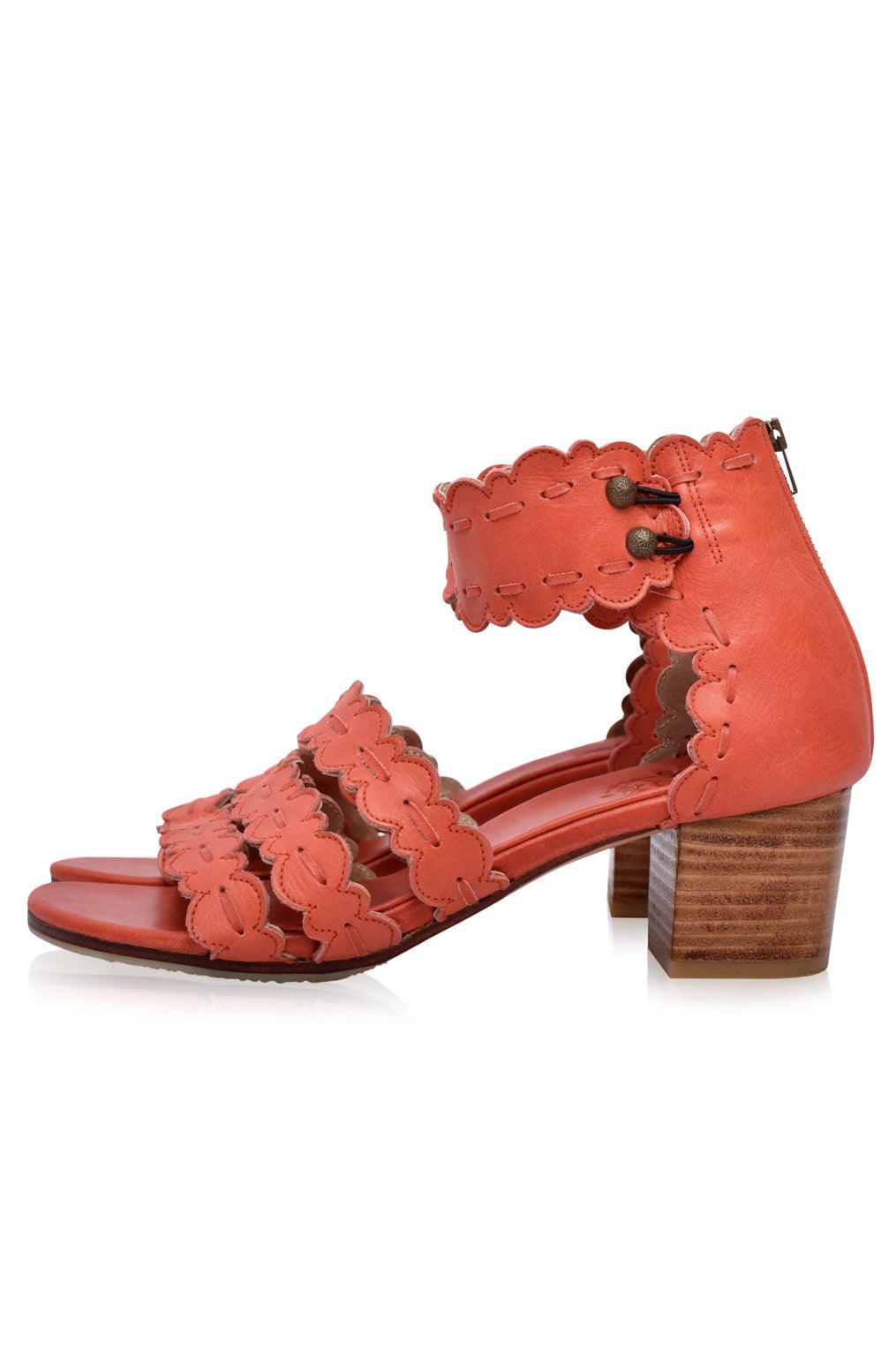 Seaside Leather Sandals by ELF - Vysn