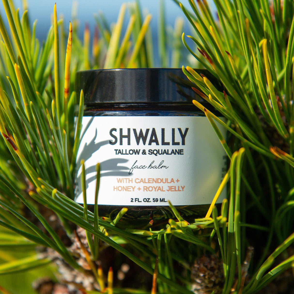 Shwally Tallow, Honey & Royal Jelly Deluxe Face Balm 2OZ by Shwally - For Home and Play - Vysn