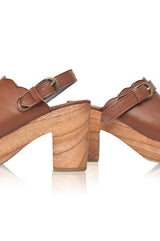 Sierra Leather Clogs by ELF - Vysn