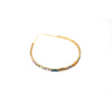 Sleek and Profesh Rainbow Gem Headband by The Bullish Store - Vysn