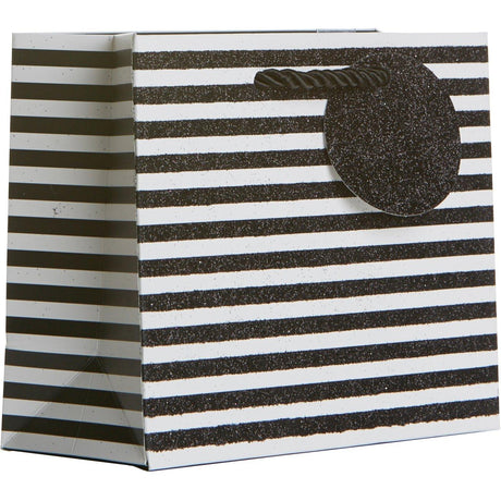 Small Matte Gift Bags with Glitter, Sophisticate by Present Paper - Vysn