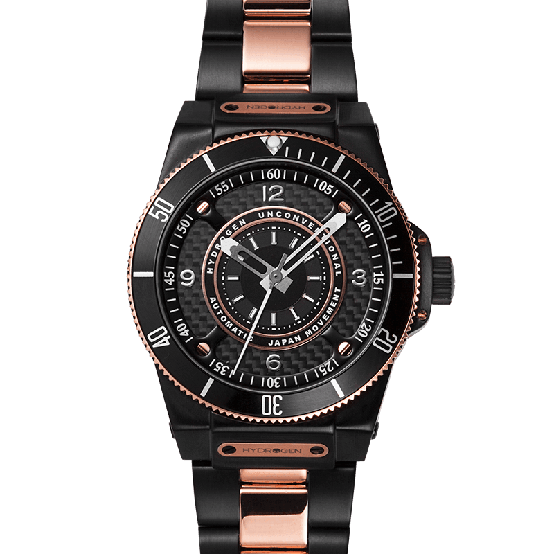 Sportivo Black Gold Bracelet by Hydrogen Watch - Vysn