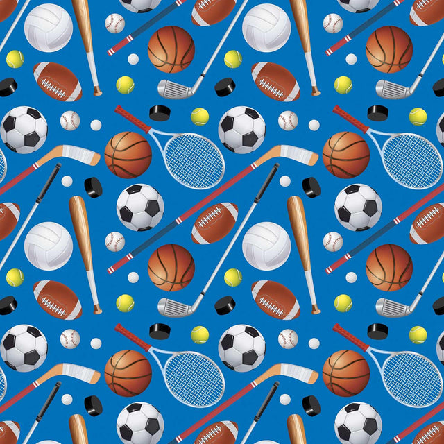 Sports Gift Wrap by Present Paper - Vysn