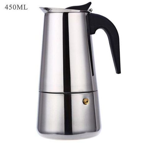 Stainless Steel Coffee Pot by Brown Shots Coffee - Vysn