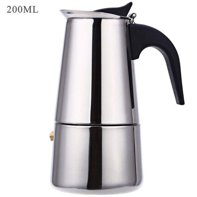 Stainless Steel Coffee Pot by Brown Shots Coffee - Vysn