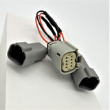 Switched Circuit Y-Adapter (8-way) for 2014-2016 Trike & Freewheeler by GeezerEngineering LLC - Vysn