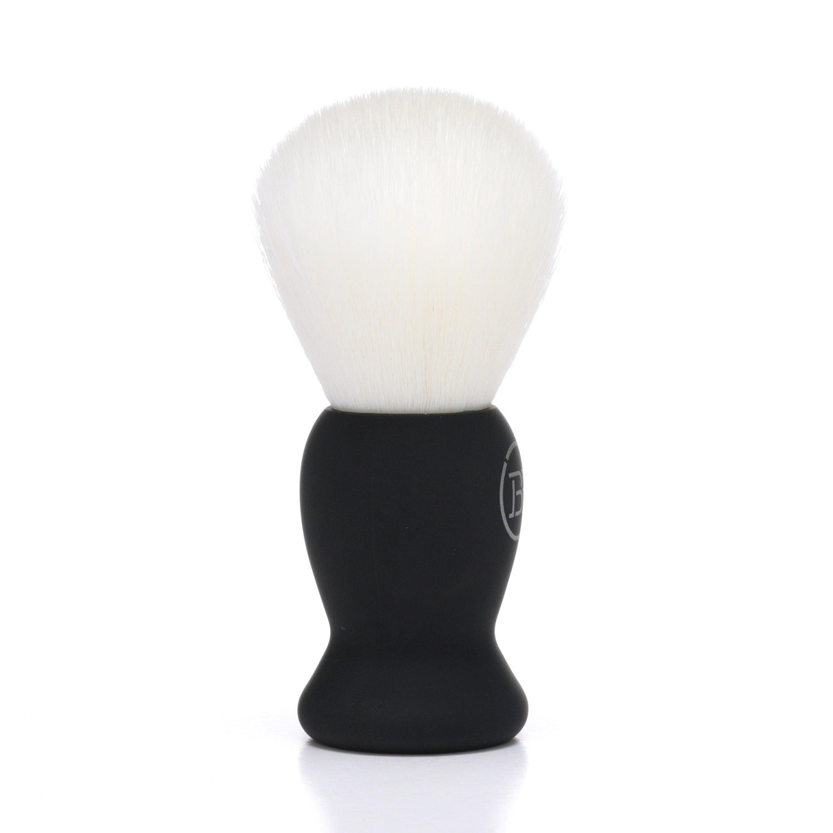 Synthetic White Shaving Brush by Battle Brothers Shaving Co. - Vysn