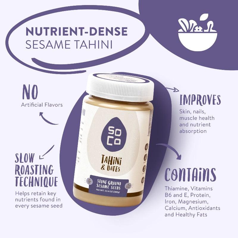 Tahini & Dates by eatsoco - Vysn