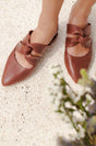 Taj Mahal Pointy Toe Mules by ELF - Vysn