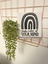 Take Care Of Your Mind Mental Health Awareness Sticker by WinsterCreations™ Official Store - Vysn