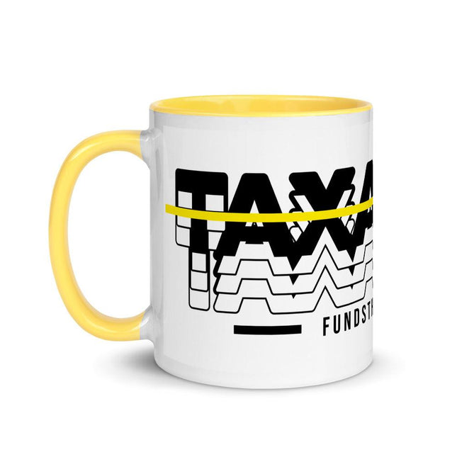 Taxation Funds the Corrupt Mug with Color Inside by Proud Libertarian - Vysn