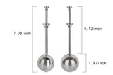 Tea Ball Infusers Long-Handle Stainless Steel Tea Strainer Reusable Tea Diffuser by Plugsus Home Furniture - Vysn