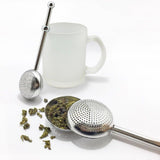 Tea Ball Infusers Long-Handle Stainless Steel Tea Strainer Reusable Tea Diffuser by Plugsus Home Furniture - Vysn