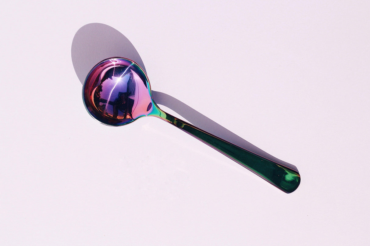 The Little Dipper: Rainbow | Umeshiso Cupping Spoon by Bean & Bean Coffee Roasters - Vysn