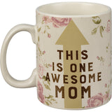 This Is One Awesome Mom Large Stoneware Coffee Mug | Holds 20 oz. by The Bullish Store - Vysn