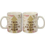 This Is One Awesome Mom Large Stoneware Coffee Mug | Holds 20 oz. by The Bullish Store - Vysn