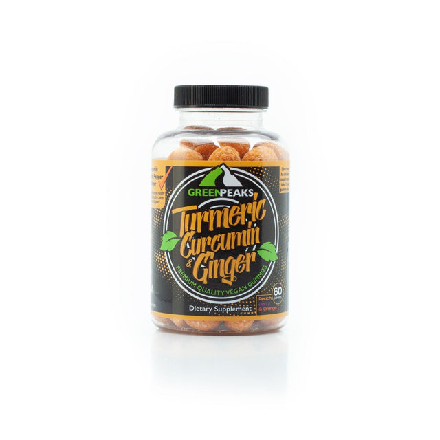 Turmeric Gummies - 60 Count by Green Peaks - Vysn