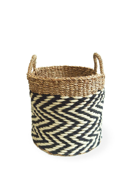 Ula Zigzag Basket by KORISSA - Vysn