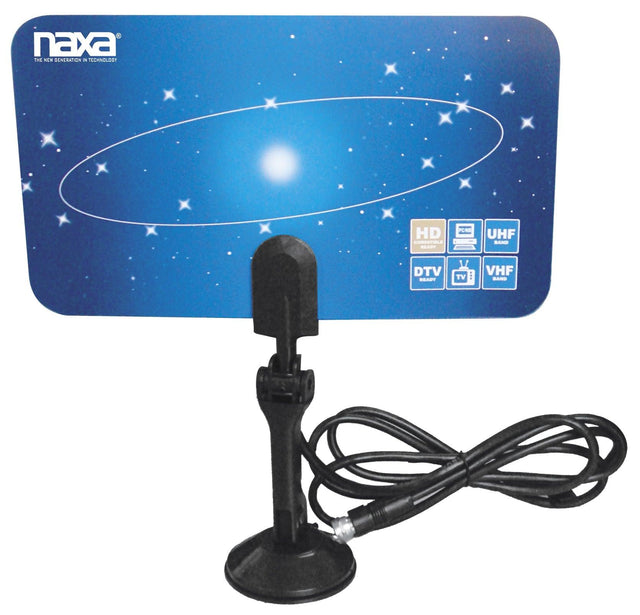 Ultra-Thin Flat Panel Style Powered Antenna For HDTV and ATSC Digital TV - VYSN